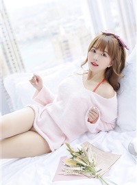 002. Zhang Siyun Nice - Internal purchase of watermark free pink sweater(16)